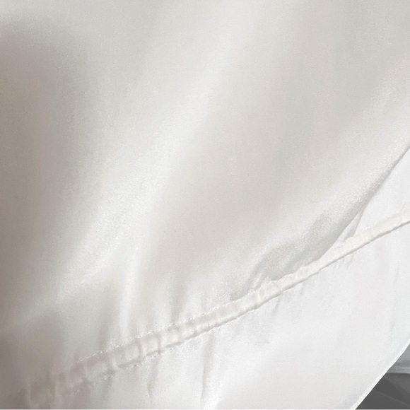 Shamask Silk Crepe De Chine Drawstring Blouse - Picture 10 of 10